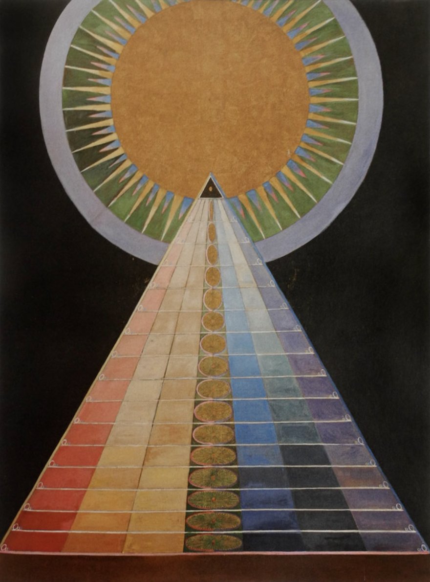Hilma af Klint, Retable n°1, 1915